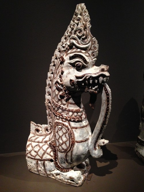 Architectural fitting in the form of a serpent,  Thailand, c 15-16th c.