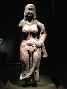 Statue of Nature Goddess, India, Uttar Pradesh, Mathura, 1st century